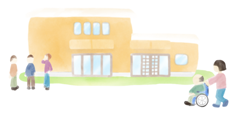 グループホーム梨花のイメージイラスト