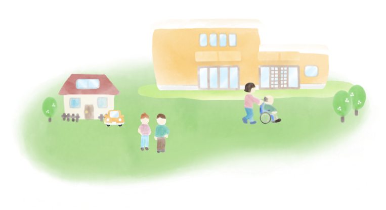 多機能ホーム梨花のイメージイラスト
