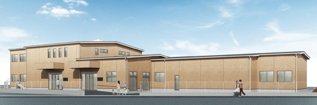 グループホーム梨花・多機能ホーム梨花　パース図